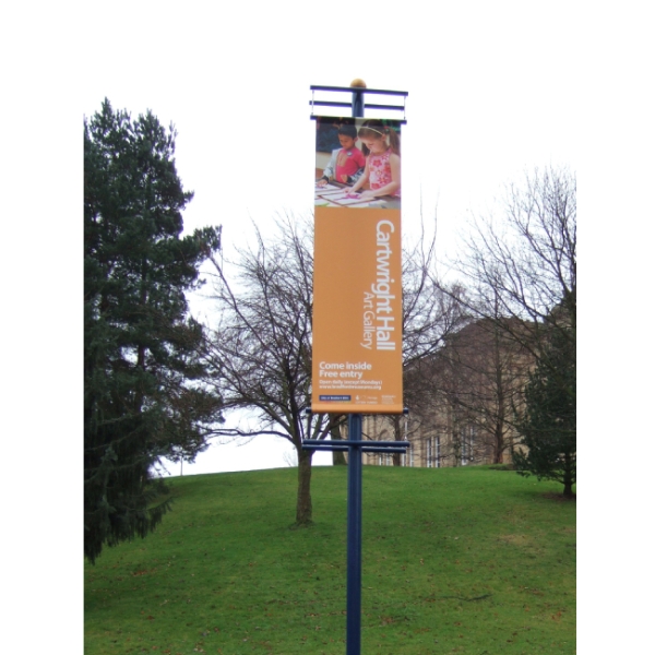 Lamp Post Banner Street Banners Custom Lamppost Banner