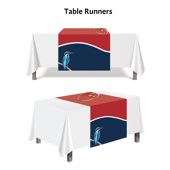 Table Runners Custom Table Runner UK Exhibition Equipment