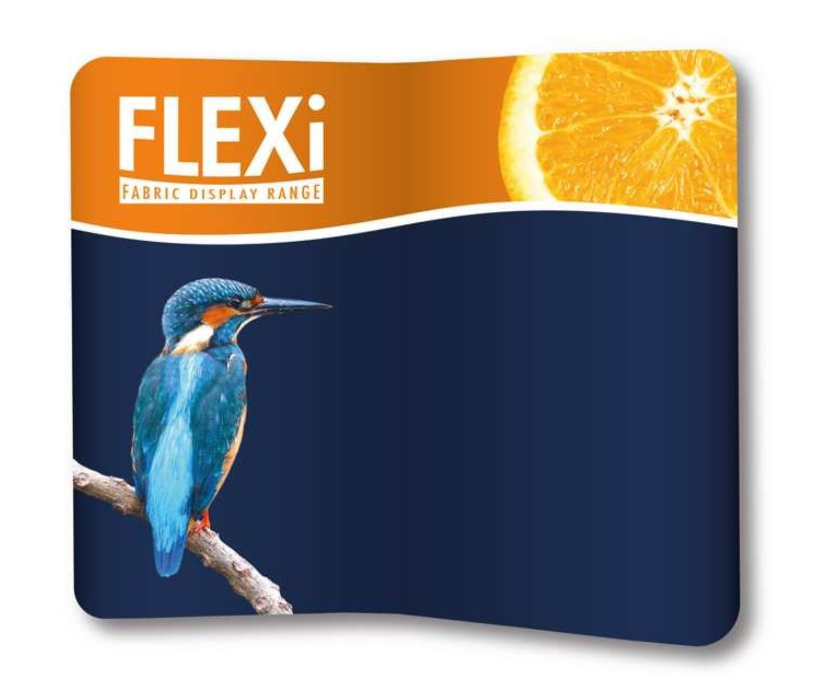 Exhibition Printing Services - FLEXi Curved Fabric Display