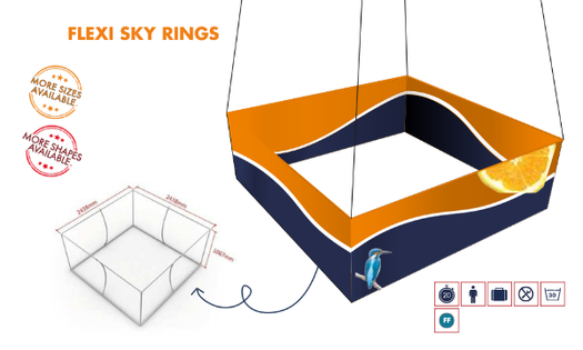 Exhibition Printing Services - Hanging Exhibition Fabric Displays