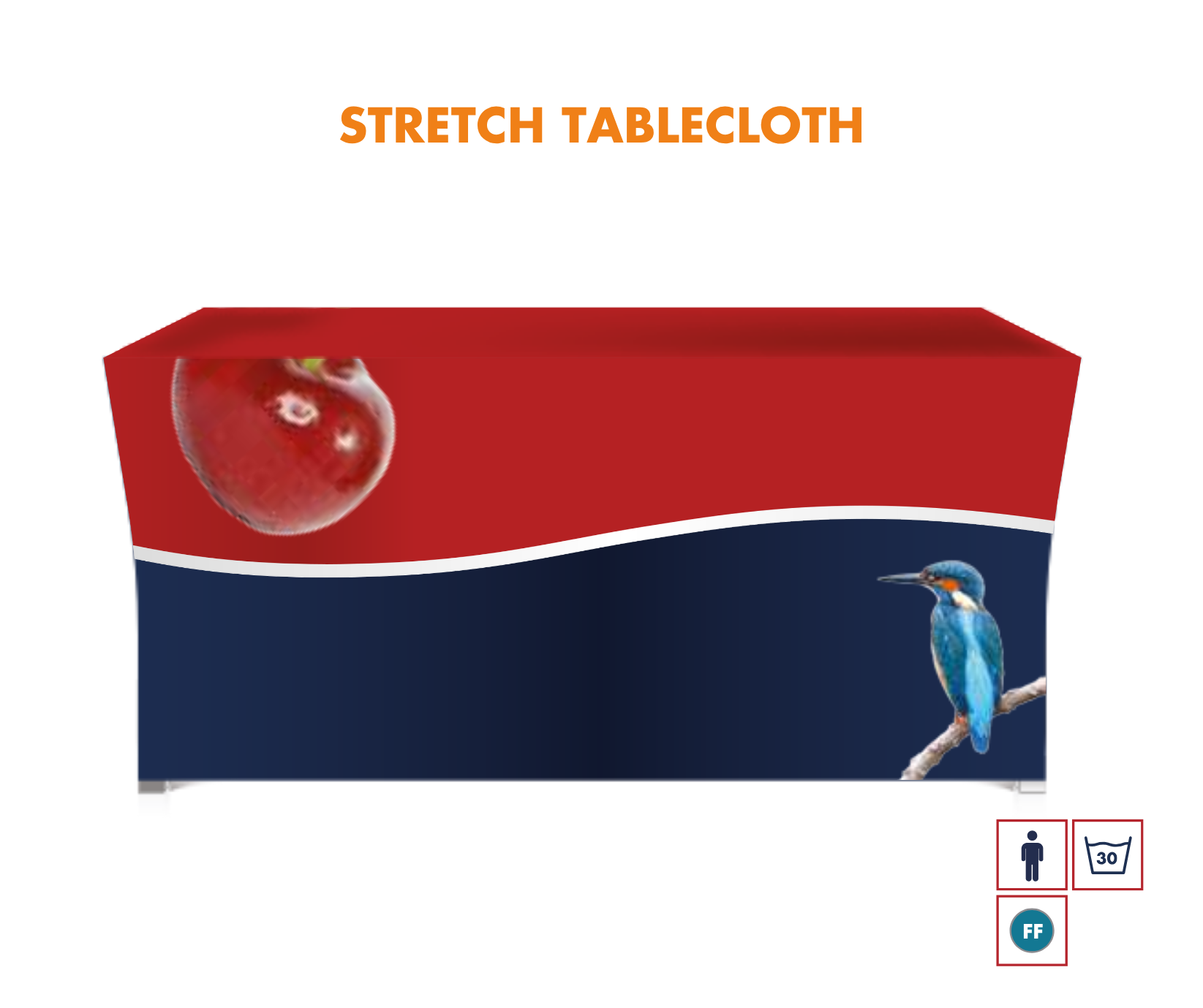 Stretch Table Cloth for exhibitions